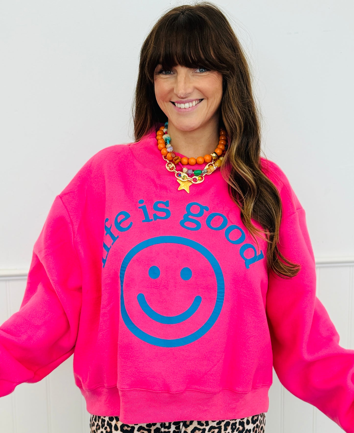 Exactly Where You Need To Be Reversible Sweatshirt (Reg.)-2 Colors
