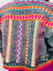 POL Denim Embroidered Aztec Design Jacket (Reg.)