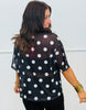 After Dark Polka Dot Emma Mesh Tee (Reg. and Plus)
