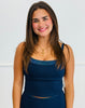 Navy Double Layered Tank Top (Reg.)