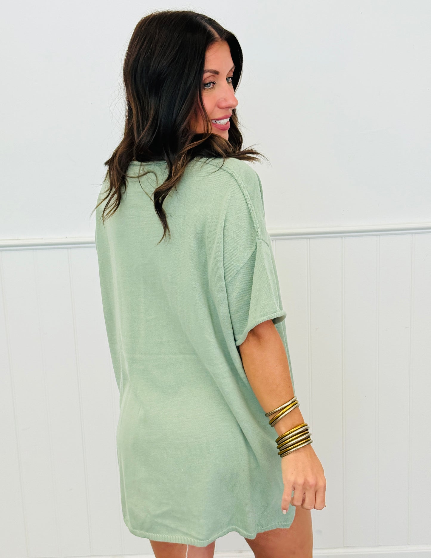 High-Low Pocket Tee (Reg)- 6 Colors