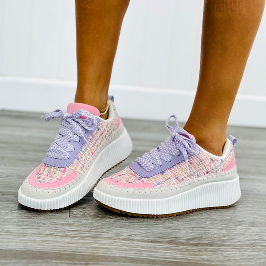 Pink/Purple Step To It Sneakers