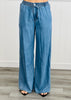 Medium Denim Wide Leg Pants (Reg.)