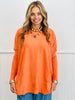 Oversized Pullover Pocket Sweater Top (Reg.)-4 Colors