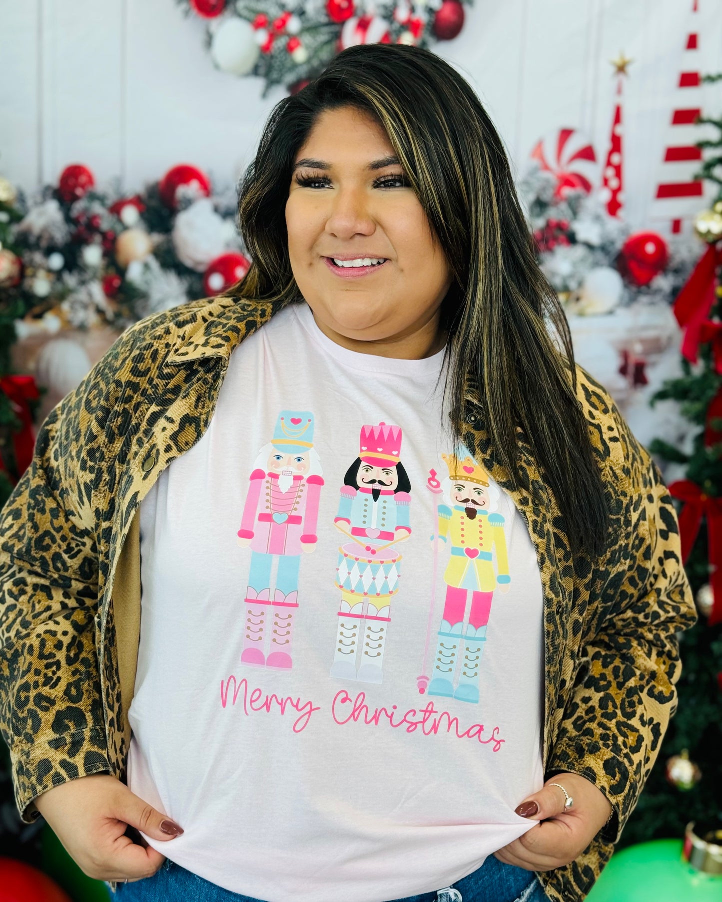 Pink Nutcracker Graphic Tee (Reg. and Plus)