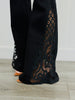 Judy Blue Black Lacey Jeans (Reg. and Plus) - 3 Lengths!