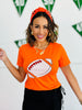 Sequin Football Top (Reg.) - 3 Colors