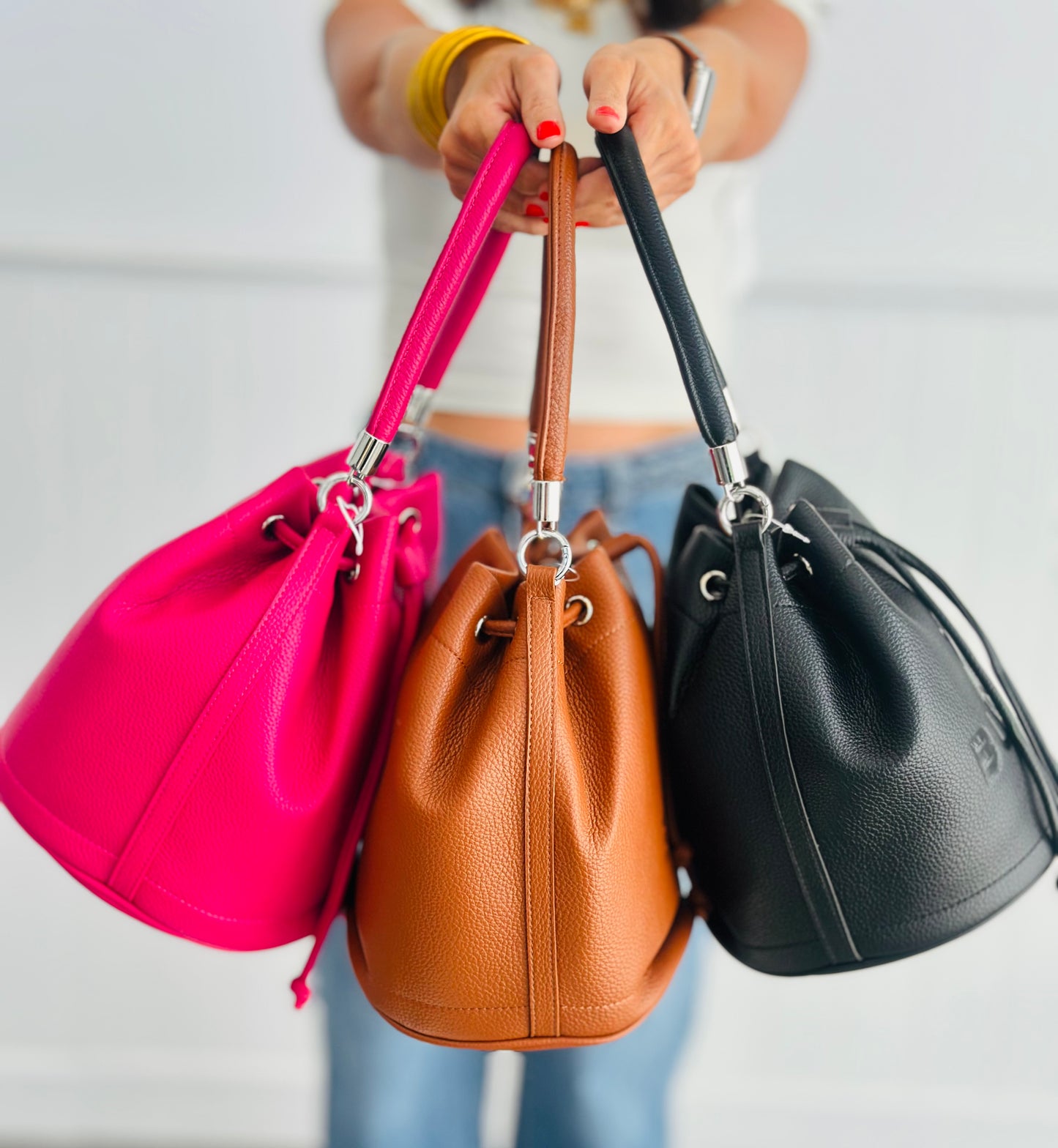 Bucket Bag Set with Wallet