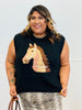 Western Horse Sweater Top (Reg.)-2 Colors