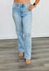 Judy Blue 90's Raise The Roof Straight Jeans (Reg. and Plus)