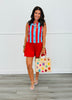 Wide Leg Cotton Spandex Shorts (Reg. and Plus) - 3 Colors
