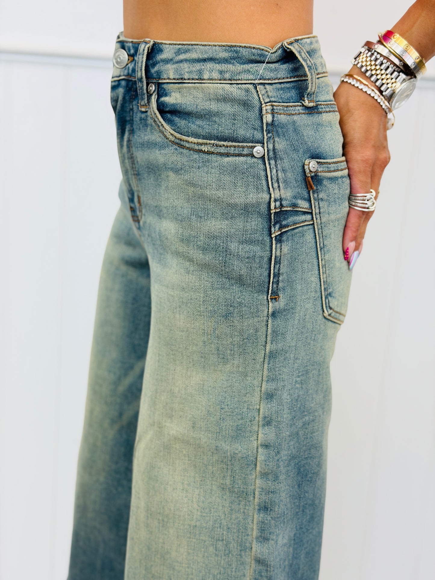 Judy Blue Shaped to Shine Culotte Jeans (Reg. and Plus)