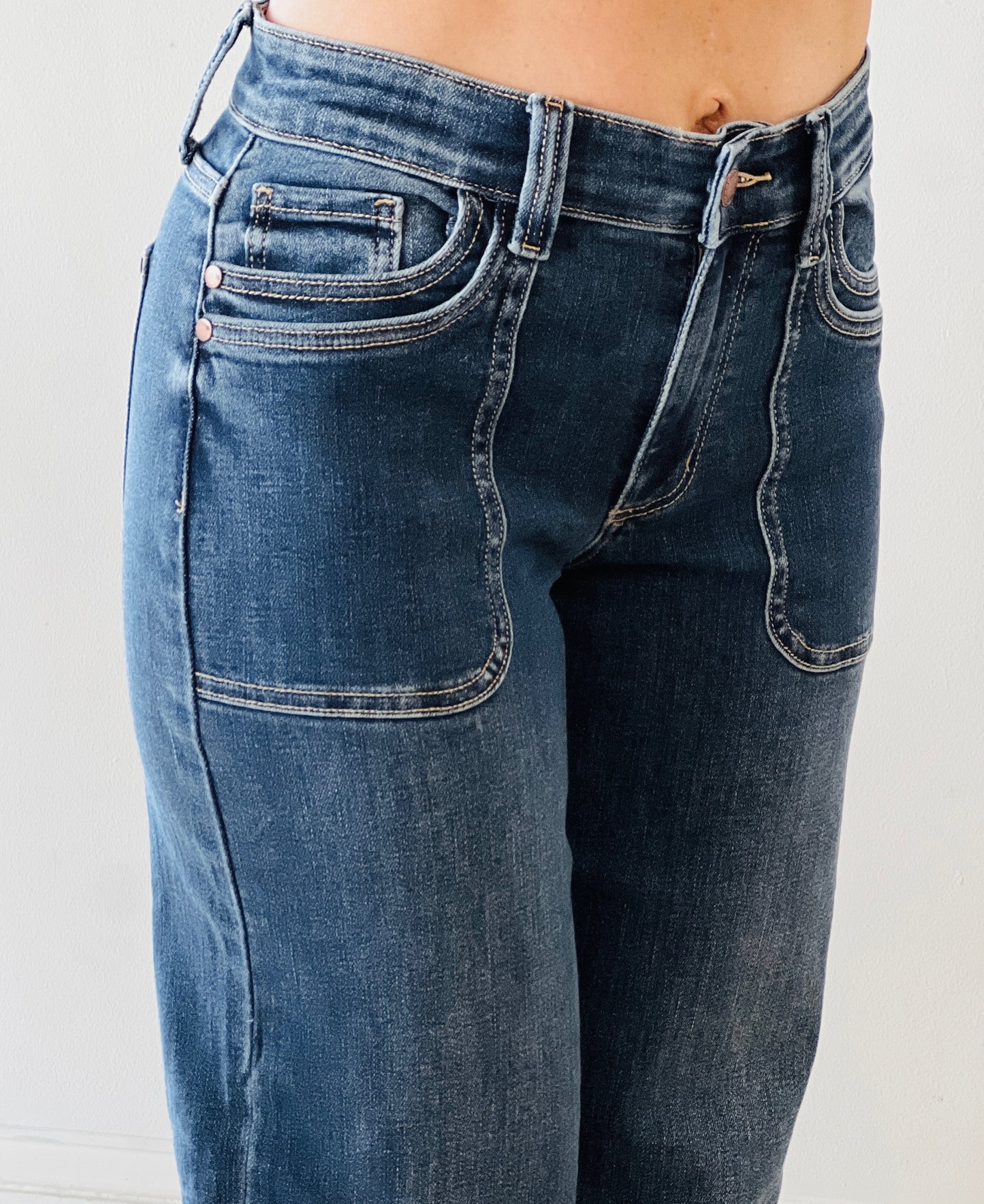 Judy Blue Between the Seams Jeans (Reg. and Plus)