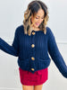 Chunky Knit Button Cardigan (Reg)-2 Colors