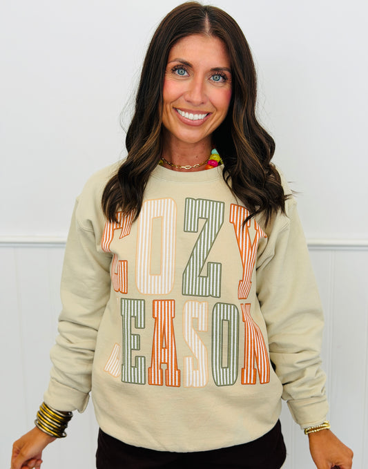Cozy Season Sweatshirt (Reg. and Plus)