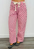 Polka Dot String Barrel Pants (Reg.)-2 Colors
