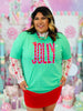 Green Jolly Graphic Tee (Reg. and Plus)