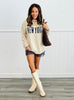 Cream New York Graphic Sweater Top (Reg.)