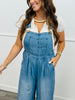 Washed Denim Bib Pocket Overalls (Reg & Plus)