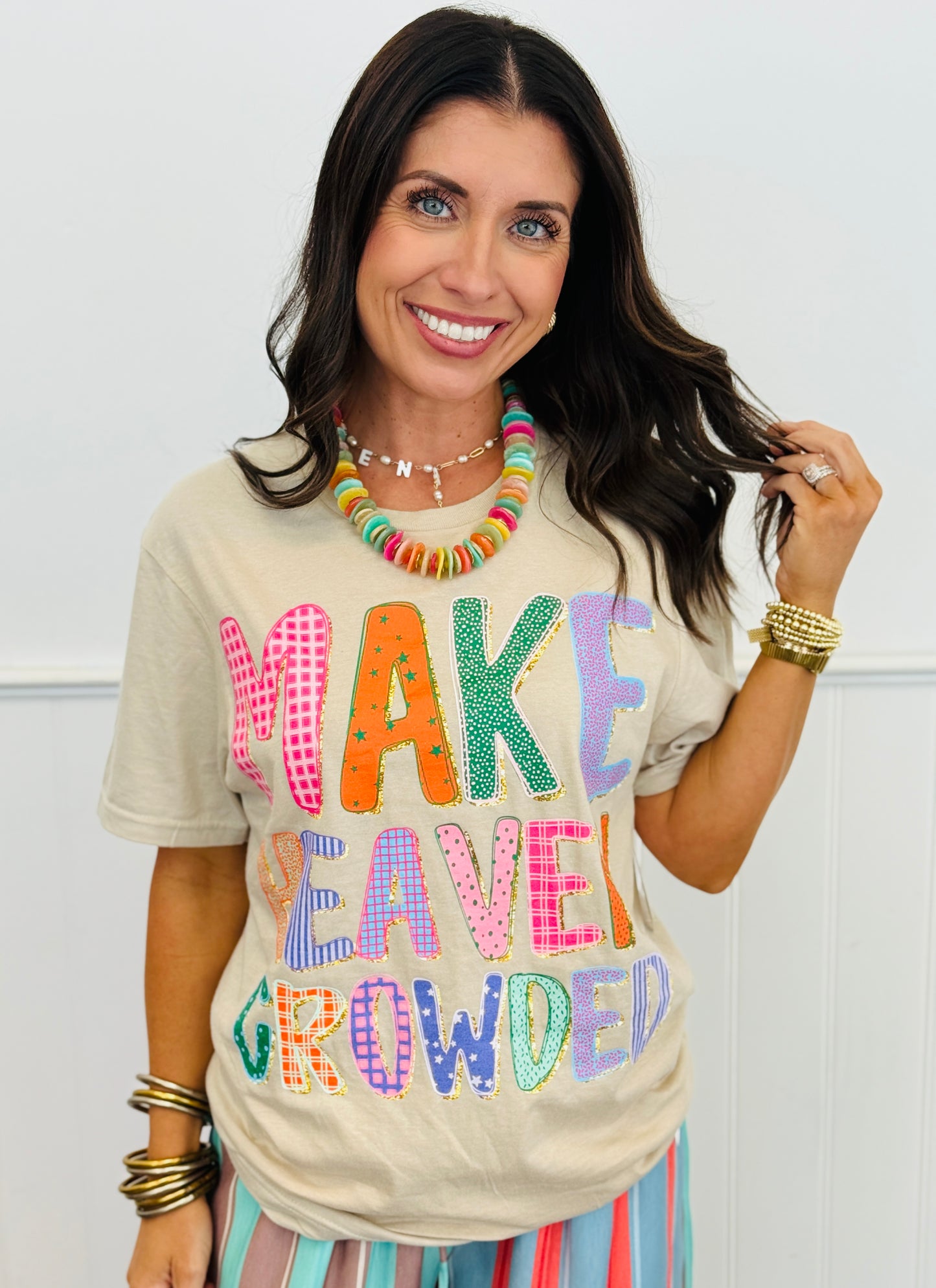 Make Heaven Crowded Graphic Tee (Reg. and Plus)