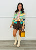 Stripe Delight Sweater Cardigan Top (Reg.) - 6 Colors