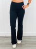 Black Buttery Soft Straight Leg Pants (Reg. and Plus)