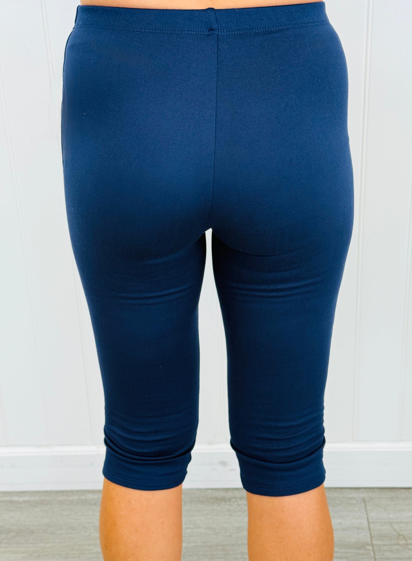 Navy Capri Pants (Reg. and Plus)