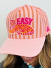 Easy Tiger Cap Pink and Orange Cap