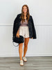 Taupe Camo Command Drawstring Shorts (Reg.)