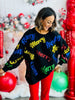 Multi Merry Sequined Sweatshirt (Reg)-2 Colors