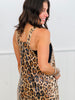 Leopard Sequined Overalls (Reg & Plus)