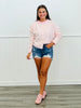 Pink Striped Gigi Cardigan (Reg.)