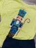 Lime/Blue Polka Dot Sequin Nutcracker Sweatshirt (Reg.)