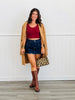 Longline Sweater Cardigan (Reg)-2 Colors