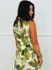 Ivory Tropical Mixed Print Midi Dress (Reg & Plus)