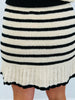 Oatmeal/Black Riviera Sweater & Mini Skirt Set (Reg.)