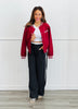 Double Waistband Side Strip Pants (Reg.)-2 Colors