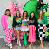 Queen Of Sparkles Licensed Green & Pink Character Profile 'Wicked' Sweatshirt (Reg. and Plus)