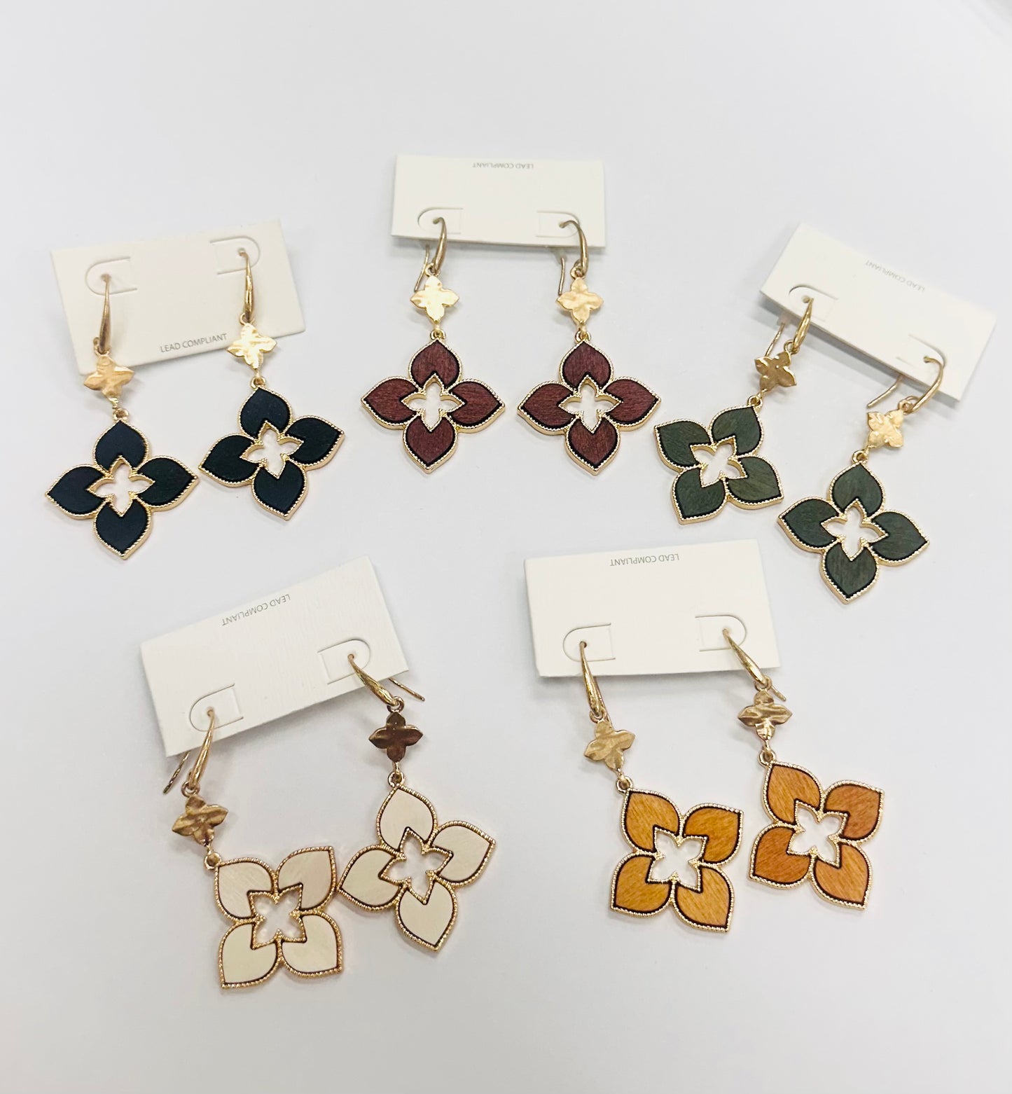 The Jazzy Fortune Earrings  - 5 Colors