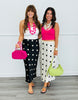 Polka Dot Satin Maxi Skirt (Reg.)-2 Colors