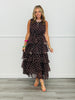 Polka Dot Ruffle Tiered Sleeveless Maxi Dress (Reg. and Plus) - 3 Colors