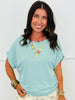 Aloe Cuffed Dolman Sleeve Top (Reg.)