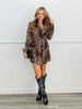 Leopard Wrap Blazer Dress (Reg.)