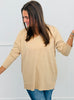 Center Seam Sweater Top Remix (Reg.) - 7 Colors