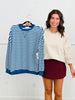Essential Classic Striped Sweatshirt (Reg & Plus)-2 Colors