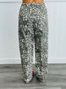 Red Heart Side Stripe Leopard Print Pants (Reg.)