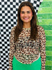 Game Day Leopard Alyssa Mesh Top (Reg. and Plus)