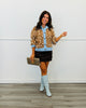 Bambi Deer Print Sweater Cardigan (Reg.)
