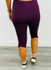 Beet Ribbed Tank Top & Capri Pants Set (Reg.)