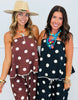 Polka Dot Strappy Cami Top (Reg.) - 2 Colors